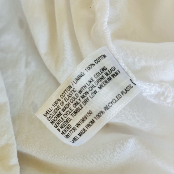 A New Day Eyelet White Tea Length‎ Midi Dress - Picture 10 of 11